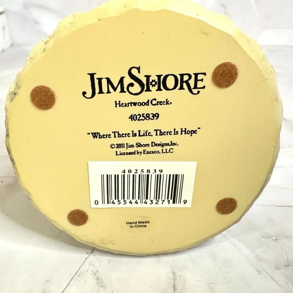 NEW Jim Shore Heartwood Creek Angel Italian 4025839 Where There Is Life RARE